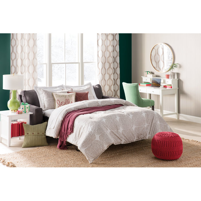 Charlton Home® Tolleson 22'' Tall Solid Wood End Table Nightstand with